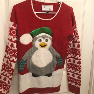 Penguin Christmas sweater
